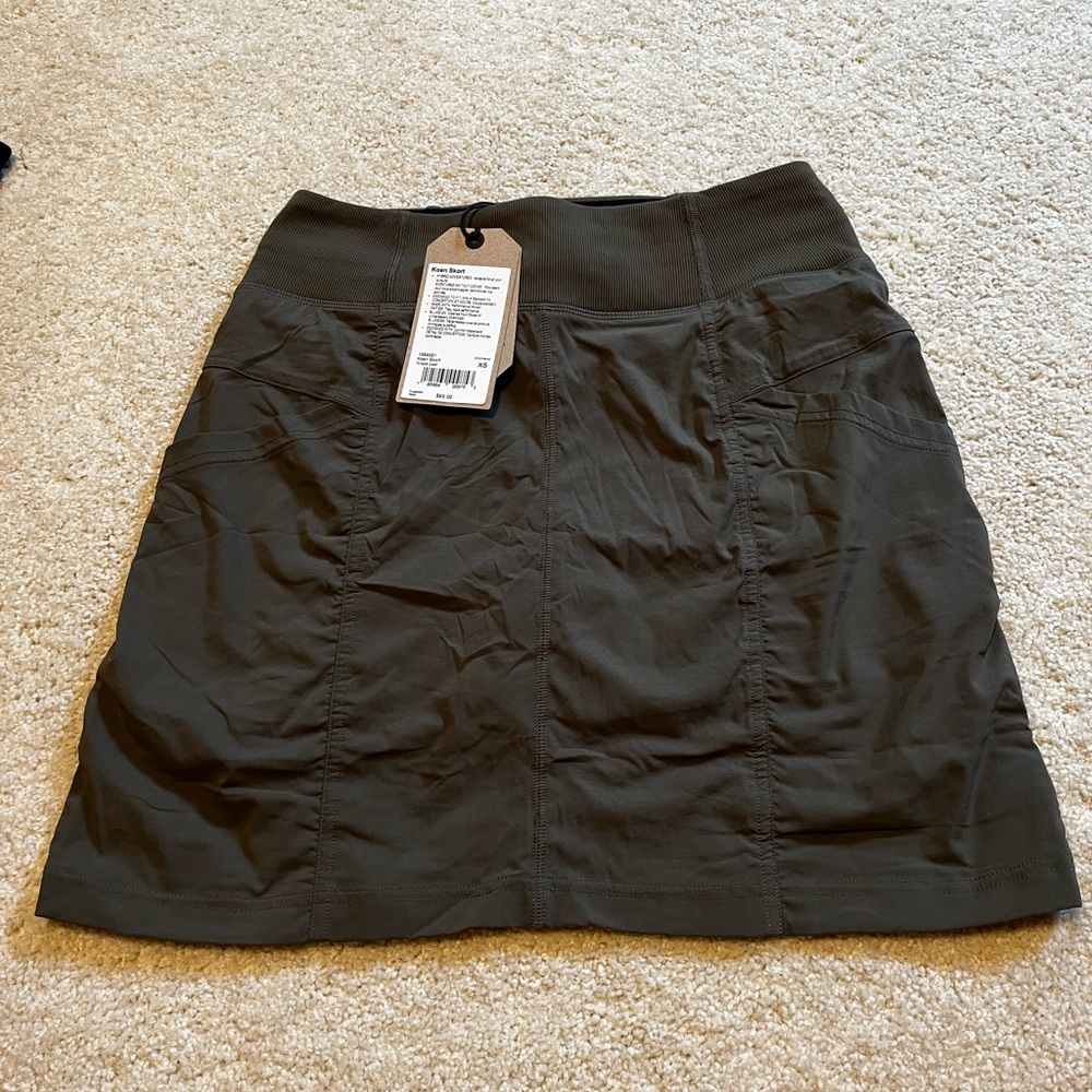 Prana Olive Green Women’s Skort